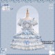 Mademoiselle Pearl Bow Rabbit Tops Blouses Aprons Skirts JSKs and Ops(Reservation/Full Payment Without Shipping)